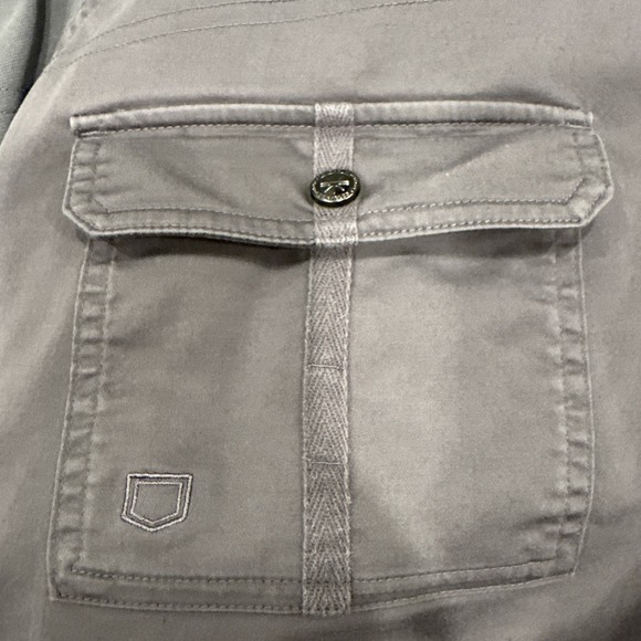 SCOTTeVEST Margaux Cargaux Cargo Pants Womens XL Travel Hiking 11 Pockets Gray - Picture 9 of 11